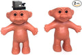 2 Pack Cute Troll Dolls Lighter Case Pouches Cover Holder Silicone Funny Mini Dolls Lighter Sleeve for 3.2in Regular Lighter (Lighter not Included)