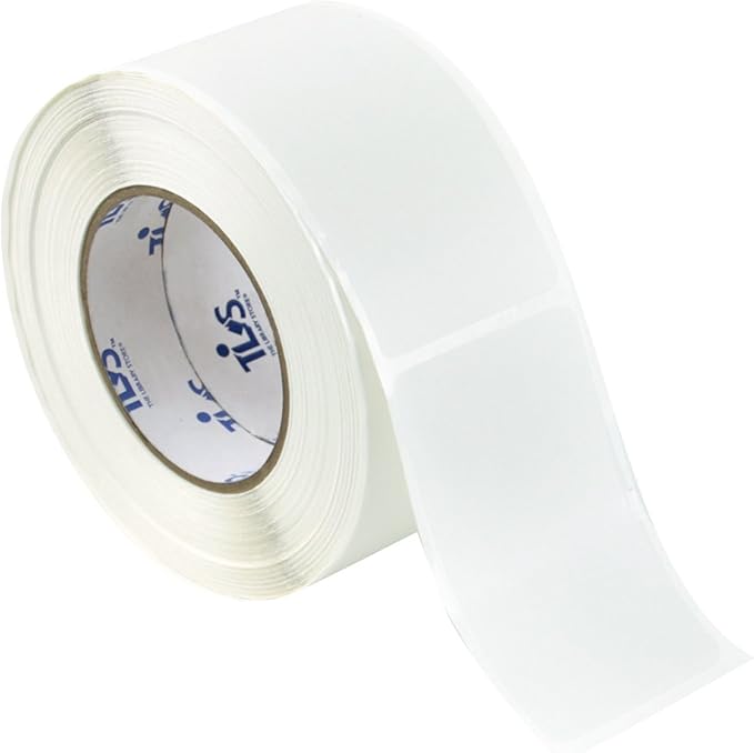 Dura-Gloss Bar Code Label Protectors 500 per Roll (1 1/4" H x 3 1/8" W)