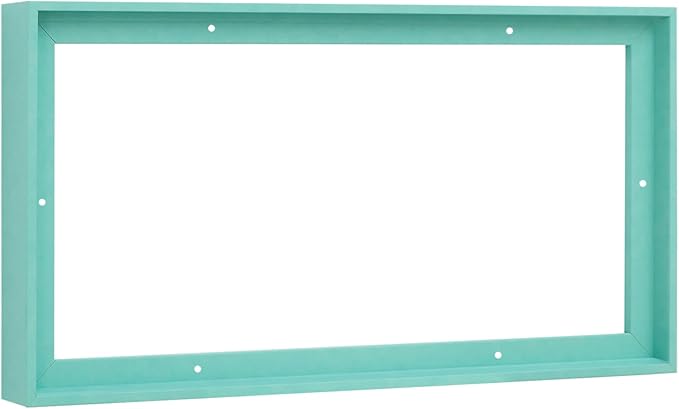 Pixy Canvas Floater Frame 5x15 for 1-1/2 (1.5) inch Deep Canvas Paintings/Canvas Prints/Wood Canvas Panels/Wall Art/Wall Decor/Home Decor/Artwork (Lucite Green, 5 x 15 inch, Landscape)