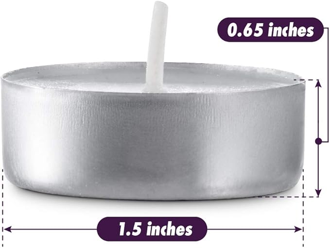 MontoPack Unscented Tea Light Candles 200 Pack | 4 Hours, White, Smokeless, Dripless Small Votive Paraffin Tealights | Long-Lasting for Home, Shabbat, Weddings, Events, Emergencies | Mini Candles Bulk
