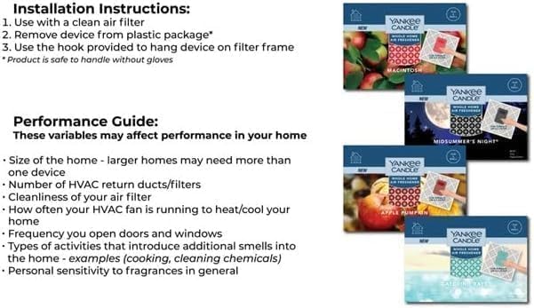 Yankee Candle Sparkling Cinnamon Whole Home Air Freshener (Pack of 8)