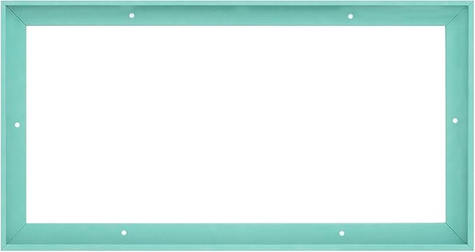 Pixy Canvas Floater Frame 6x12 for 1-1/2 (1.5) inch Deep Canvas Paintings/Canvas Prints/Wood Canvas Panels/Wall Art/Wall Decor/Home Decor/Artwork (Lucite Green, 6 x 12 inch, Landscape)