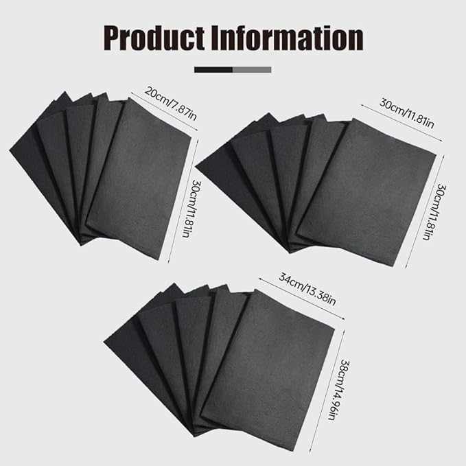 2026 New Thickened Magic Cleaning Cloth, Reuseable Streak Free Microfiber Cloth Microfiber Cleaning Rag, Multipurpose Microfiber Cleaning Cloth for Kitchen, Window, Glass, Cars (5 PCS, 12x12 in)