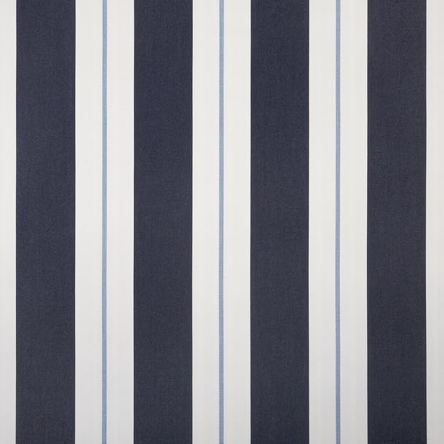 Sunbrella Outdoor Fabric by The Yard | Relate Harbor (Striped) | Official Sunbrella Seller | Indoor or Outdoor Upholstery Fabric for Chairs, Cushions, Drapery, Pillows, Furniture