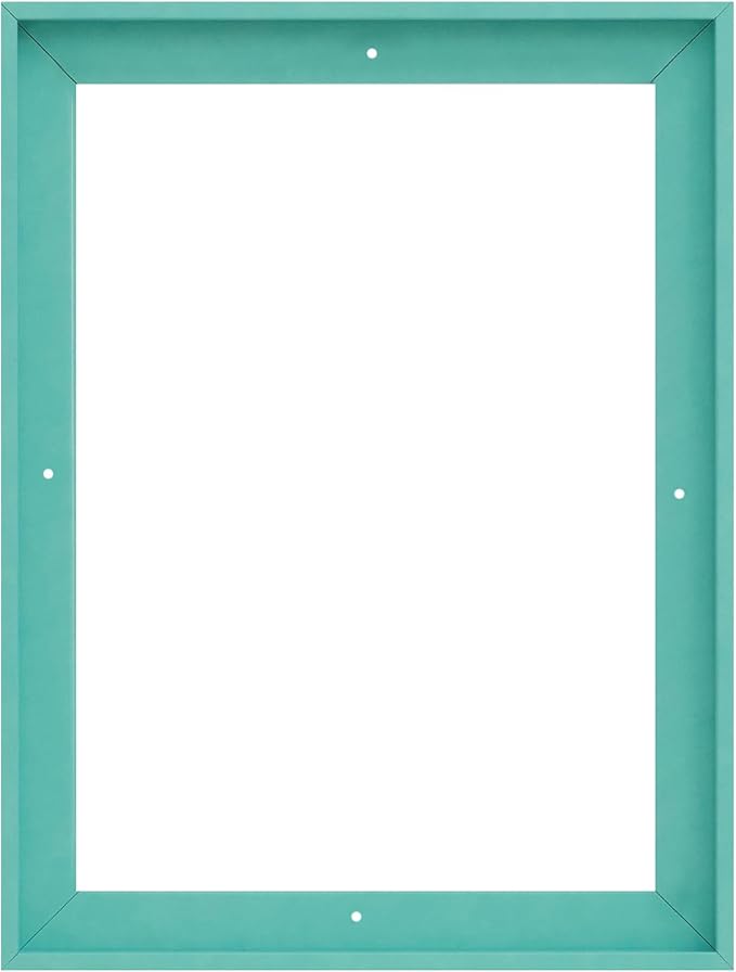 Pixy Canvas Floater Frame 16x48 for 1-1/2 (1.5) inch Deep Canvas Paintings/Canvas Prints/Wood Canvas Panels/Wall Art/Wall Decor/Home Decor/Artwork (Lucite Green, 16 x 48 inch, Portrait)