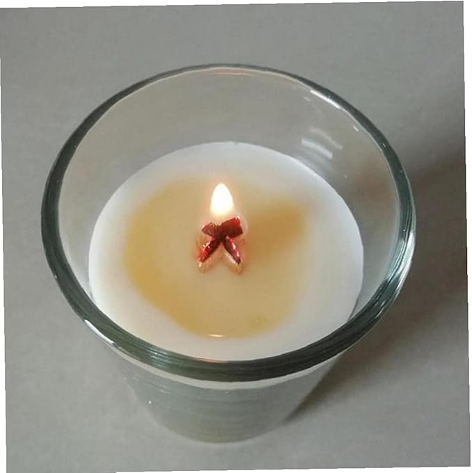PXBBZDQ Wooden Wick Holders for Candle Making,Wooden Wick Clips, Suitable for Most Candle Containers(100pcs)