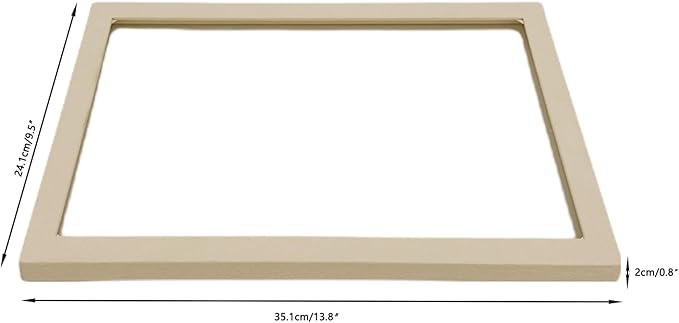 Top Lid for Large Beige Premium Quality Velvet Jewelry Display Box Tray Stackable Practical Trade Show Home Store Glass Lid