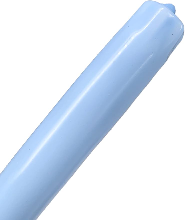 D'light Online Elegant 12" Unscented Seasonal Summer Taper Candles Premium Quality- Hand-Dipped Tapered Candles, Dripless and Smokeless - Set of 12 (12 Inch, Ocean)