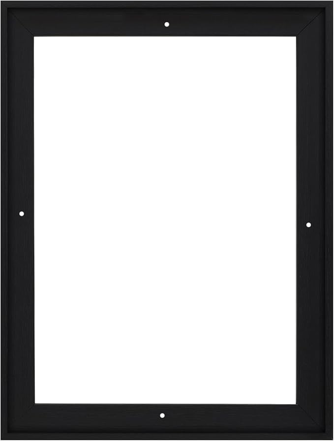 Pixy Canvas Floater Frame 12x18 for 1-1/2 (1.5) inch Deep Canvas Paintings/Canvas Prints/Wood Canvas Panels/Wall Art/Wall Decor/Home Decor/Artwork (Black Oak, 12 x 18 inch, Portrait)