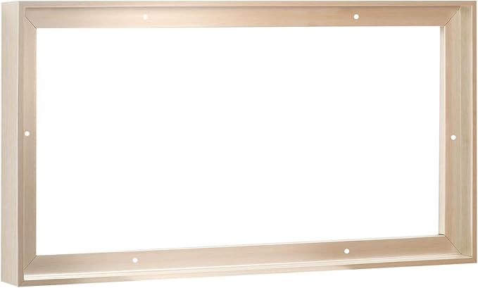 Pixy Canvas Floater Frame 10x20 for 1-1/2 (1.5) inch Deep Canvas Paintings/Canvas Prints/Wood Canvas Panels/Wall Art/Wall Decor/Home Decor/Artwork (Champagne, 10 x 20 inch, Landscape)