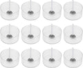 VILLCASE Candle Making Kit with 20 Clear Plastic Tealight Cups and 200 Pcs Cotton Wicks - Heat Resistant Empty Candle Molds for DIY Tea Light Making - Transparent Round Containers for Home Decor