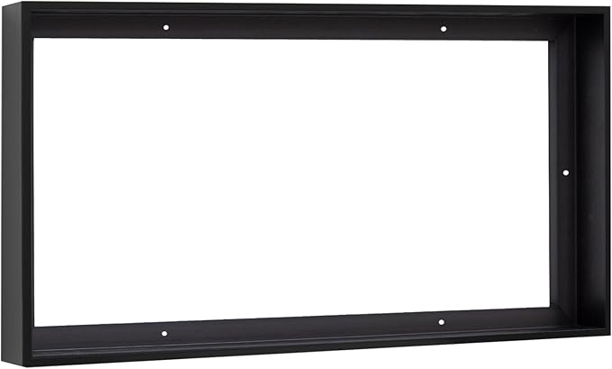 Pixy Canvas Floater Frame 24x32 for 1-1/2 (1.5) inch Deep Canvas Paintings/Canvas Prints/Wood Canvas Panels/Wall Art/Wall Decor/Home Decor/Artwork (Black, 24 x 32 inch, Landscape)