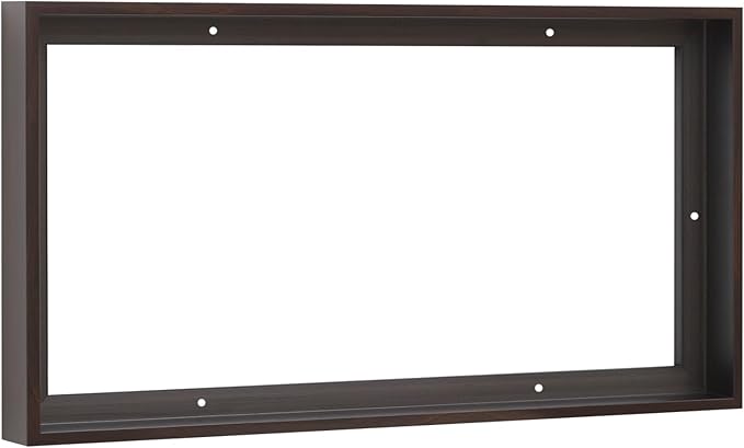 Pixy Canvas Floater Frame 20x28 for 1-1/2 (1.5) inch Deep Canvas Paintings/Canvas Prints/Wood Canvas Panels/Wall Art/Wall Decor/Home Decor/Artwork (Dark Walnut, 20 x 28 inch, Landscape)