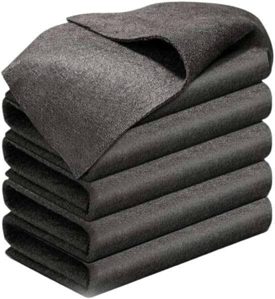 2026 New Thickened Magic Cleaning Cloth, Reuseable Streak Free Microfiber Cloth Microfiber Cleaning Rag, Multipurpose Microfiber Cleaning Cloth for Kitchen, Window, Glass, Cars (5 PCS, 8x12 in)