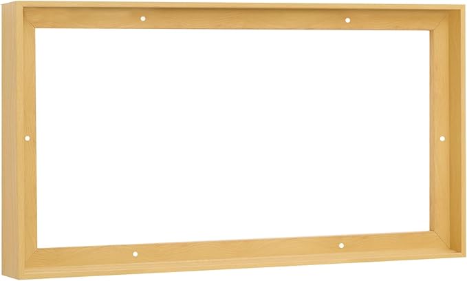 Pixy Canvas Floater Frame 28x32 for 1-1/2 (1.5) inch Deep Canvas Paintings/Canvas Prints/Wood Canvas Panels/Wall Art/Wall Decor/Home Decor/Artwork (Light Maple, 28 x 32 inch, Landscape)
