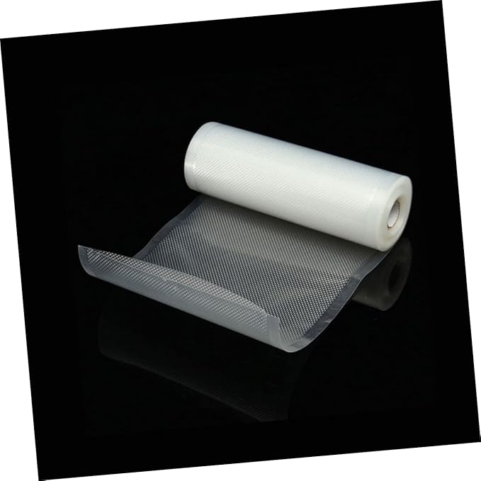 KOMBIUDA Heavy Duty Embossed Vacuum Storage Bags Bag Air-removal Channels for Food Collectibles and Documents and