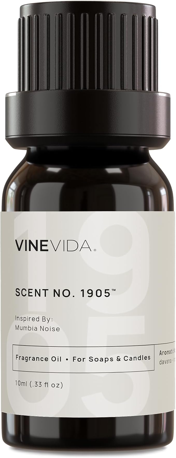 VINEVIDA [0.33 Oz] Inspired by: Mumbia Noise; Fragrance Oil for Candle Making and Soap Making - Premium Candle Scents for Soy Candles