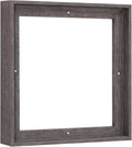 Pixy Canvas Floater Frame 19x19 for 1-1/2 (1.5) inch Deep Canvas Paintings/Canvas Prints/Wood Canvas Panels/Wall Art/Wall Decor/Home Decor/Artwork (Rustic Gray, 19 x 19 inch, Square)
