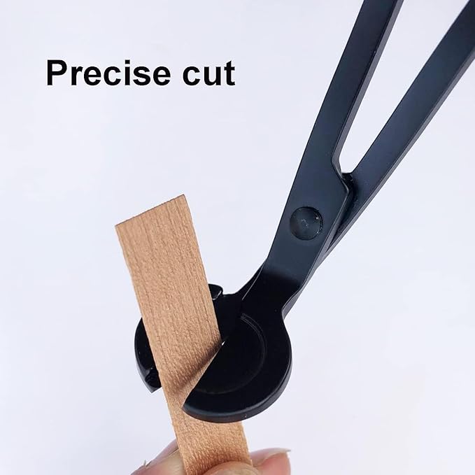 100 Sets Double-Layered Wooden Candle Wicks and Stands 5.1 X 0.5 Inch Natural Candle Wood Wicks Wooden Wicks Wood Wicks for Candles Making,Wooden Candle Wick with Base and Stickers