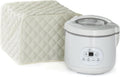 Covermates Keepsakes - Rice Cooker Cover - Dust Protection - Stain Resistant - Washable - Appliance Cover, Cream