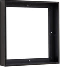 Pixy Canvas Floater Frame 8x8 for 1-1/2 (1.5) inch Deep Canvas Paintings/Canvas Prints/Wood Canvas Panels/Wall Art/Wall Decor/Home Decor/Artwork (Black, 8 x 8 inch, Square)