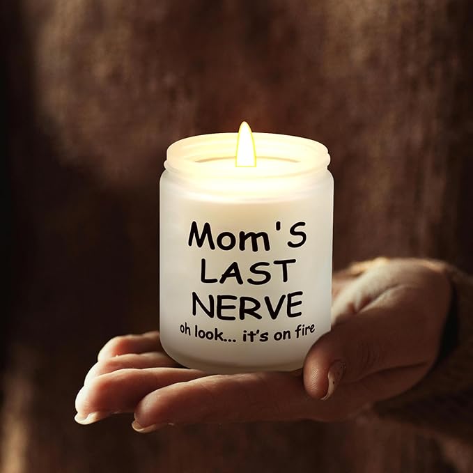 Lihome Gifts for Mom from Daughter & Son, Best Mom Birthday Gift, Mother’s Day, Thanksgiving, Christmas, Vanilla Coconut Scented Candle