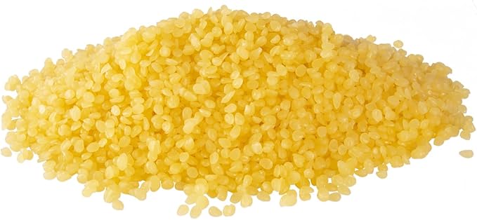 CAKETYCG 10 LB Yellow Beeswax Pellets - DIY Candle Making Kits, Magical Craft Making, Hand Care DIY Creams, Lip Balms and Soap Making Supplies (160 oz).