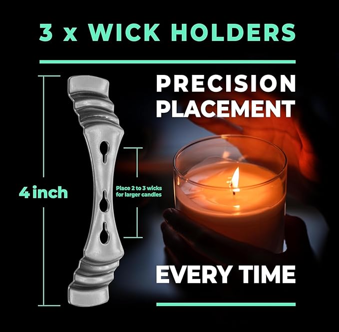 VViViD Candle Making Kit Deluxe Edition, Full DIY Starter-to-Professional Set, Wax, Jars, Tins, Dyes and More
