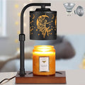 Candle Warmer Lamp with Adjustable Height Dimmable for New Home Decor Electric Candle Warmer for Jar Candles Birthday Gifts for Women Mom(Moon)