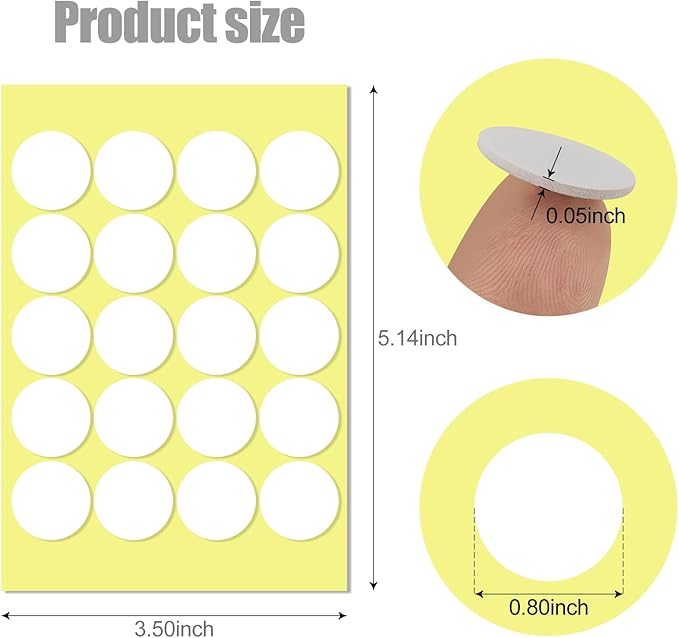 400Pcs Candle Wick Stickers, Candle Making Kit, Double-Sided Stickers for Candle Making (400)