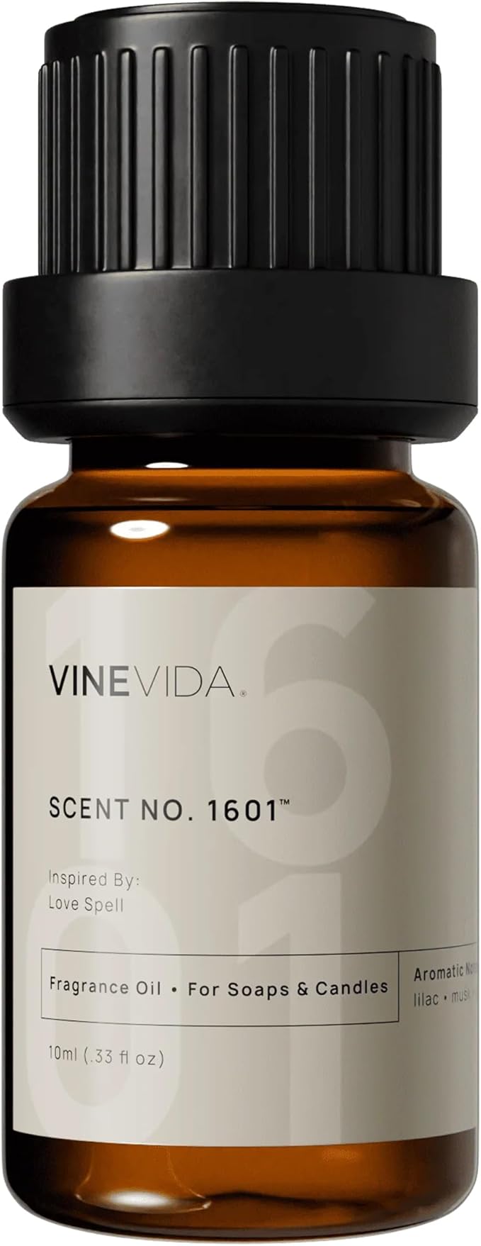 VINEVIDA [0.33oz] Scent No.1601 Fragrance Oil - Made in USA Candle Scents for Candle Making - Fragrance Oil - Scents for Soap Making