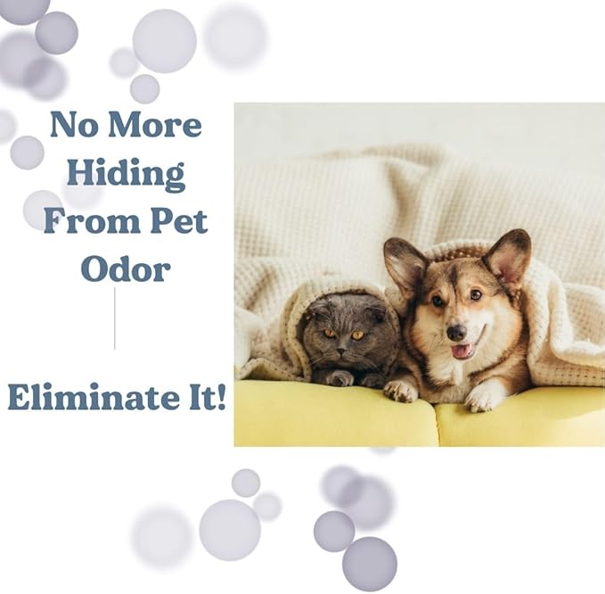 Pet Palace Candles - Odor Eliminator Candle - 100% Soy - Neutrolizer Eliminates Odors from Pets, Smoke, Urine, and More. Eco-Friendly and Non-Toxic (Mahogany Driftwood)