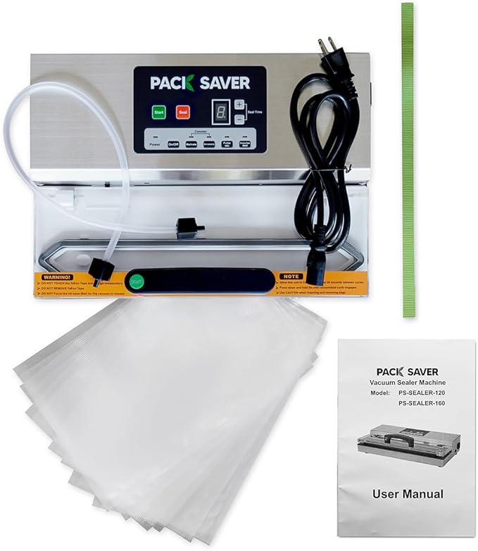 Vacuum Sealing Machine, Extra Wide, Dual Pump, One-Hand Operation, Built-In Fan, Commercial Grade, Versatile and Multifunctional (Extra Large)