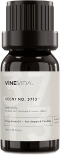 VINEVIDA [0.33 Oz] Inspired by: La Nuit de L'Homme Frozen (Men); Fragrance Oil for Candle Making and Soap Making - Premium Candle Scents for Soy Candles