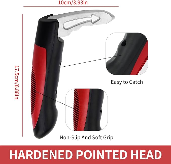 Car Handle Assist for Elderly, Door Handles for Automotive, Multifunctional Car Handle Assist, Handicapped Elderly Assistant Support Bar, Red & Blue