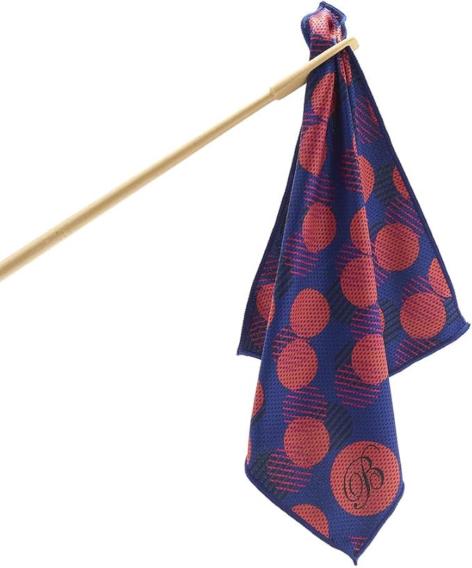 Beaumont Peach Deco Flute Swab - Bamboo Charcoal Flute Cleaning Cloth, To Be Used With Cleaning Rod (Not Included) As Part Of Cleaning Supplies Kit, Stores In Flute Case