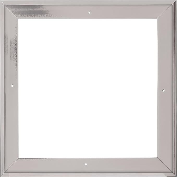 Pixy Canvas Floater Frame 9x9 for 1-1/2 (1.5) inch Deep Canvas Paintings/Canvas Prints/Wood Canvas Panels/Wall Art/Wall Decor/Home Decor/Artwork (Chrome, 9 x 9 inch, Square)