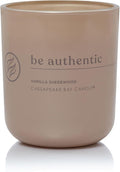 Chesapeake Bay Candle Intentions Collection Candle, Be Authentic: Embrace Your True self (Vanilla Suedewood), 13 oz, Home Décor