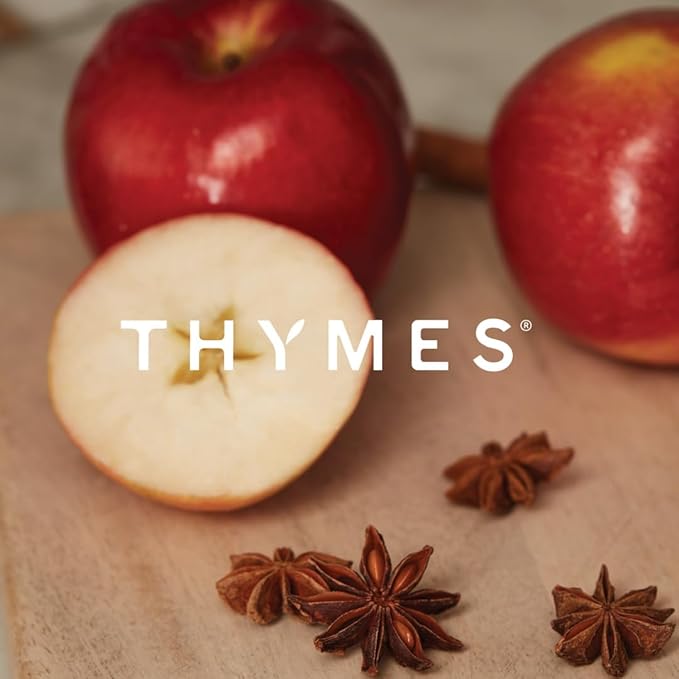 Thymes Scented Candles for Home Decor - Luxury Home Fragrance Gifts for Women & Men - Fall Candles with Warm Notes of Apple, Clove, & Cardamom - Rose Gold Votive (Simmered Cider, 2 oz)