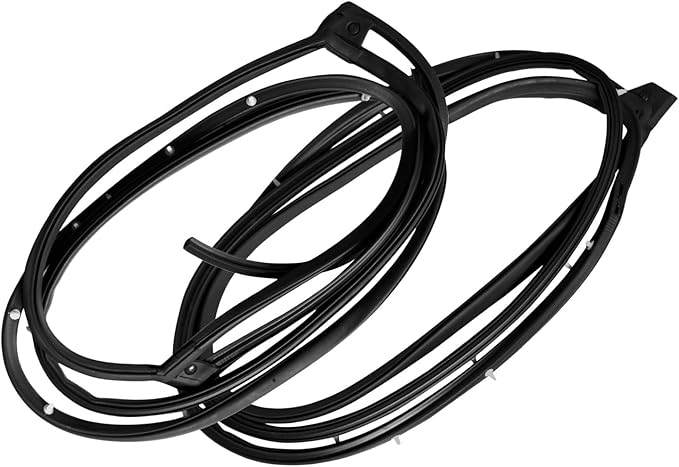 Weather Stripping Seal Strip for Honda Fit Sedan 2003-2008 OE: 72350/72310/72850/72810-SEL-T01 - Sound Deadening Rubber Door Seal Kit Reduce Wind & Road Noise Car Insulation, Rear Right