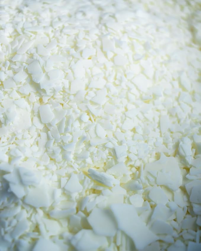All American Wax Soy Wax Flakes – 1 lb Bag | Natural Soy Wax for Candle Making | Clean Burning, Easy to Melt, Great Scent Throw | DIY Candle Supplies