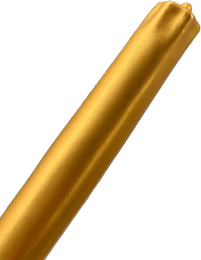D'light Online Premium Quality 12" Metallics Taper Candles - Unscented, Dripless and Smokeless for Christmas Decor, Holiday Dinners and Festive Parties - Set of 12 (12 Inch, Lustrious Metallics)