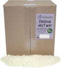 American Soy Organics Freedom Soy Wax Beads for Wax Melts Making - Natural Candle Making Supplies - Paraffin-Free, Beeswax-Free Candle Wax for Tarts, Tealights, Wax Melts and Cubes, 25 lbs
