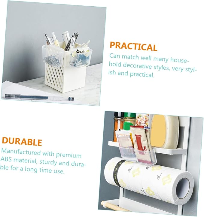 Ciieeo 6pcs Fridge Side Door Case Fridge Sauce Bag Box Supply Material Charcuterie Box Organizer