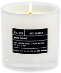 Lulu Candles | White Bamboo | Luxury Scented Soy Jar Candle | Hand Poured in The USA | Highly Scented Long Lasting (9 Oz.)