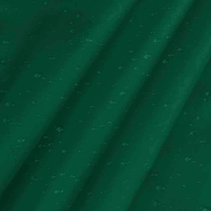 Vonty Waterproof Fabric Ripstop Nylon Fabric by The Yard - 60 Inch Wide(3 Yard), Water Proof Green Fabric Lightweight Kite Fabric for Tent Bag Tarp DIY Craft Travel Outdoor