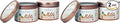 Aroma Naturals Tin Candle with Orange Clove and Cinnamon Essential Oil Natural Soy Scented, Peace Pearl, 2 Count (Pack of 2)