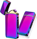 Arc Smart Electric USB Rechargeable Windproof Flameless Plasma Lighter - Lightweight for Fire, BBQs, Fireworks, Candle, Camping - Outdoors Indoors (T3-Color Ice)