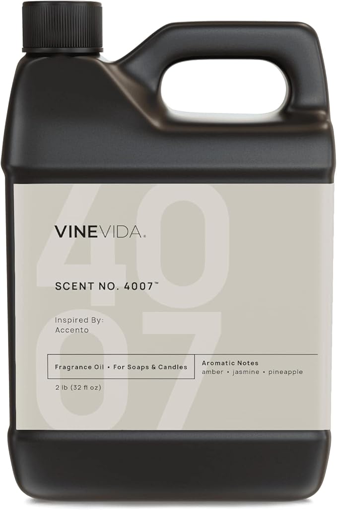 VINEVIDA [32oz] Accento Fragrance Oil for Candle Making - Natural Candle Oil Scents - Soap Making Essential Oil - Made in USA