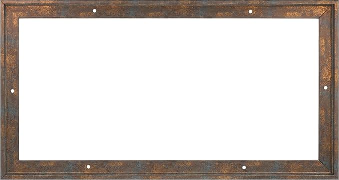 Pixy Canvas Floater Frame 32x40 for 3/4 (0.75) inch Deep Canvas Paintings/Canvas Prints/Wood Canvas Panels/Wall Art/Wall Decor/Home Decor/Artwork (Rusty Blue, 32 x 40 inch, Landscape)